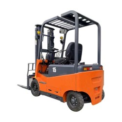 Muletto elettrico CDE4 portata 2000kg, alzata 5 metri, carrello elevatore elettrico a 4 ruote con batteria 48V/400AH