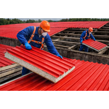 Montaggio pannelli sandwich...