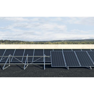 Fotovoltaico su tetto piano