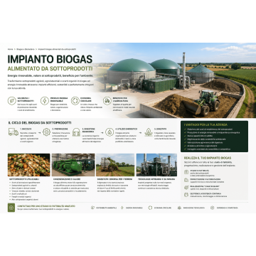 Impianto biogas alimentato...